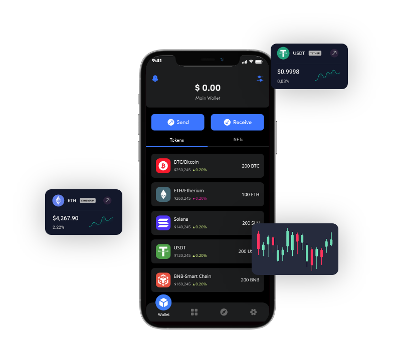 Crypto Wallet Page
